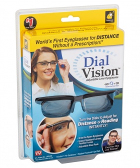DIAL VISION  állítható dioptriás szemüveg 